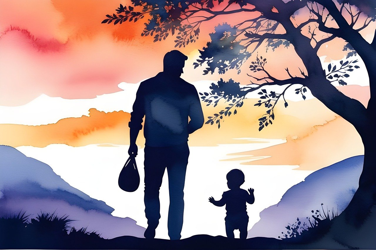 father, baby, silhouette-8464458.jpg